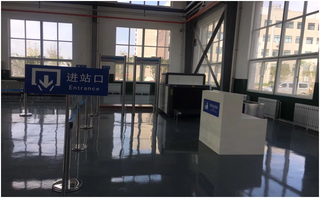 高铁安检实训场